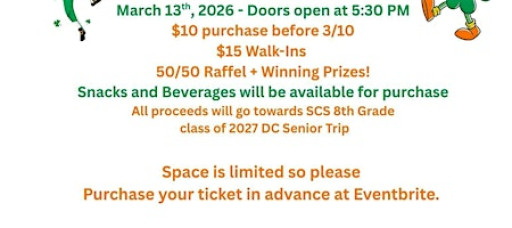 Sharon Center School PTO Bingo Night Fundraiser