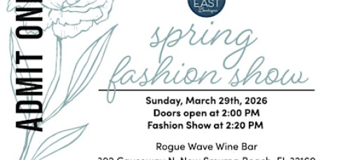 Indigo East Fashion Show