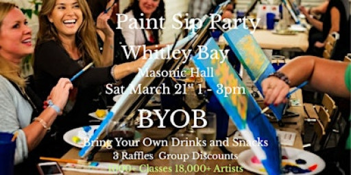 Paint Sip BYOB Whitley Bay