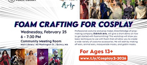 Intro to Foam Crafting for Cosplay!