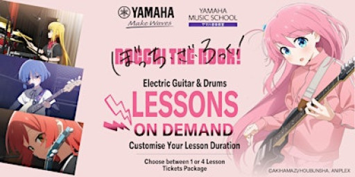 Bocchi the Rock (Drums) @ Plaza Singapura | From $48