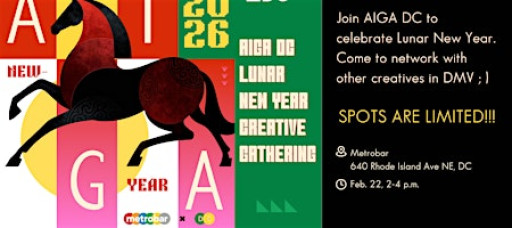Lunar New Year Creative Gathering with AIGA DC