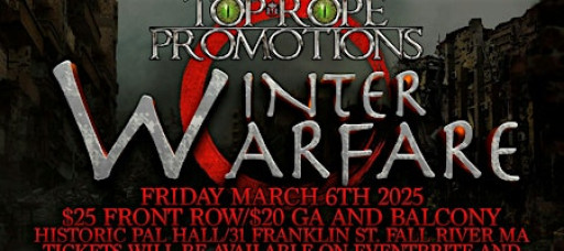 Winter Warfare featuring Fall River Warfare 3 Steel Cages-TRP PRO WRESTLING