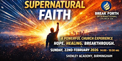 Facing the Future with Supernatural Faith , Powerful Church Service