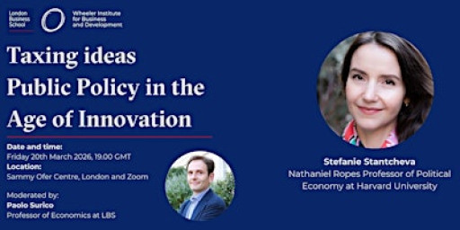 Taxing Ideas - Public Policy in the Age of Innovation