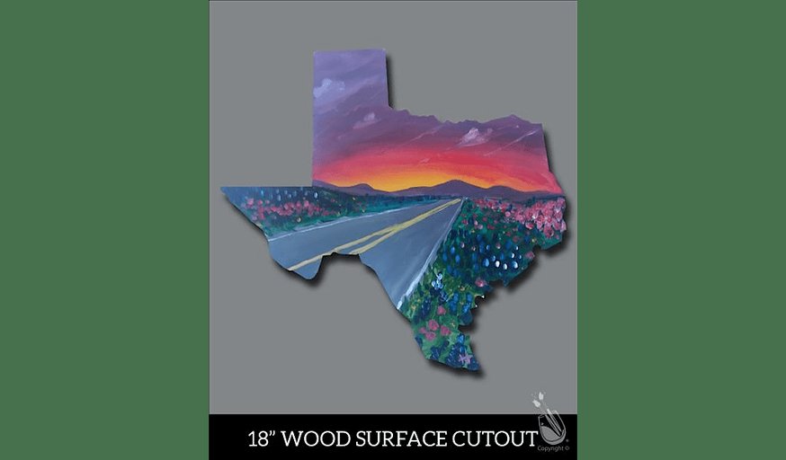 Picturing Texas - Paint and Sip in Houston | Classpop!™