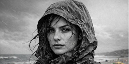 Portrait photography on the beach.