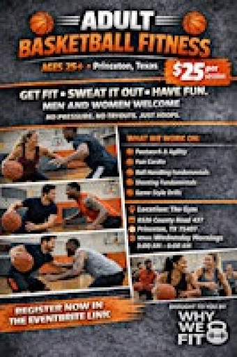 Adult Basketball Fitness Training (Ages 25+) | Princeton, TX