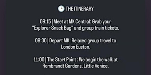 MIlton Keynes-London Day Trip