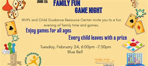 Family Fun Game Night at WVPL
