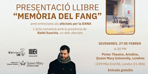 Concert Homenatge victimes DANA amb Pau Alabajos + Presentació llibre