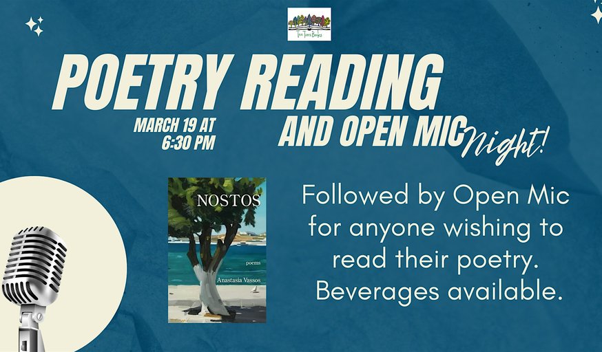 Third Thursday Poetry and Open Mic Night at Ten Trees Books