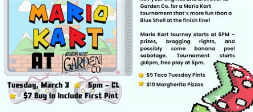 Mario Kart: Garden Co. Grand Prix