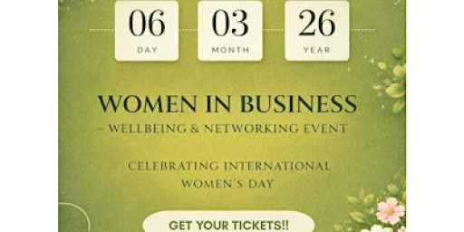 Women in Business Wellbeing & Networking Evening