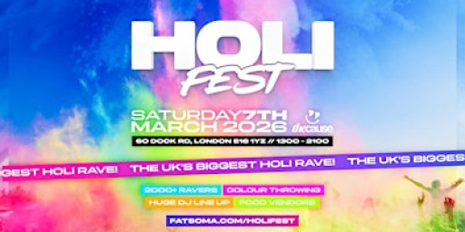 HOLI FEST! | 07.03.26 | THE CAUSE