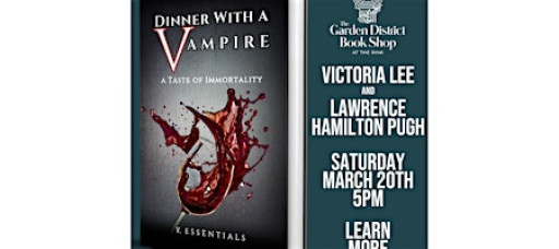 Dinner with a Vampire Book Signing