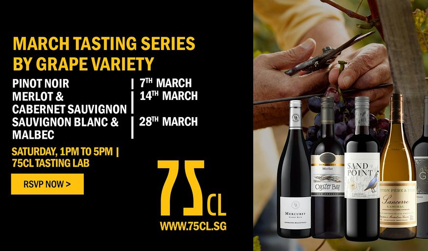 Sip Around the World: March Grape Tastings