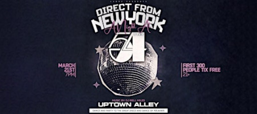 Direct From New York: A Night at Studio 54