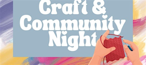 Craft & Community Night at Well Read Books