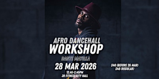 AFRO Dancehall Workshop with Dante Mayilla