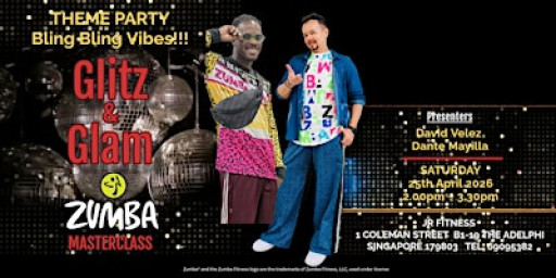 Glitz & Glam Zumba Masterclass with ZES™ David Velez & ZIN™ Dante Mayilla