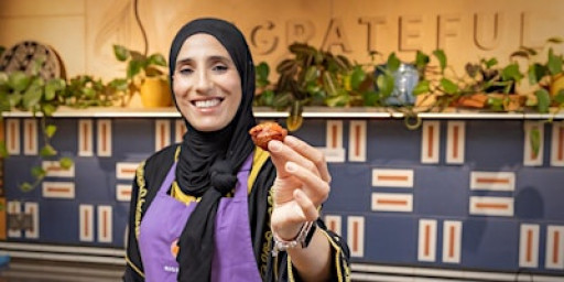 Moroccan Cookery Class with Sanae| Veg Friendly | LONDON| Cookery School
