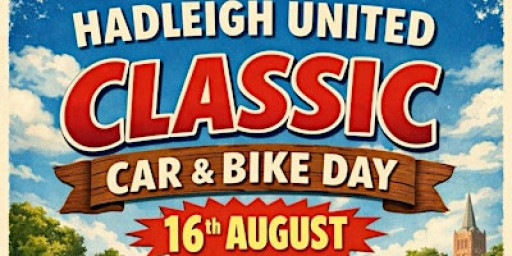 HADLEIGH UNITED CLASSIC CAR & BIKE DAY