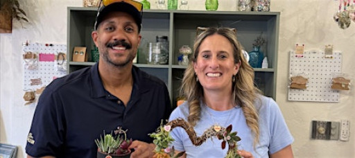Paint a Pot ( Paint & Sip) Succulent DIY Workshop