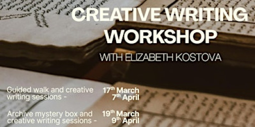 Creative Writing workshop with Elizabeth Kostova - Walk and Writing