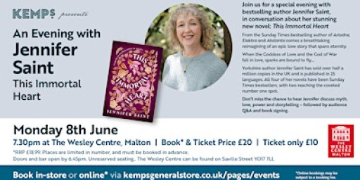 An Evening with Jennifer Saint