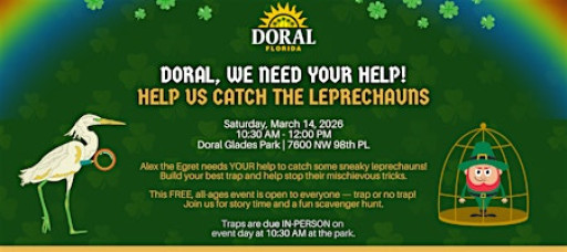 St. Patrick's Day Leprechaun Trap Contest, StoryTime, & Scavenger Hunt