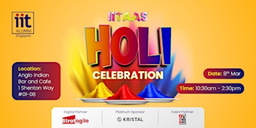 Holi Hungama with IITAAS- Colors, Food, & Fun