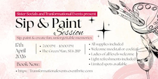 Sip and Paint - The ladies edition