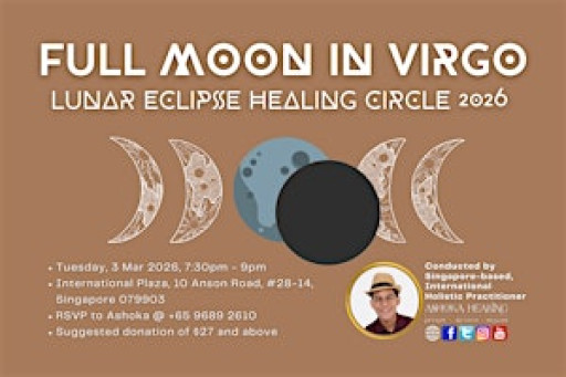 Full Moon in Virgo + Lunar Eclipse Healing Circle 2026