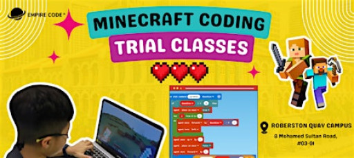 Coding School for Kids Near Me: Minecraft Coding Trial Classes (Ages 8–12)