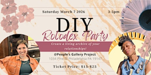 DIY Rolodex Party
