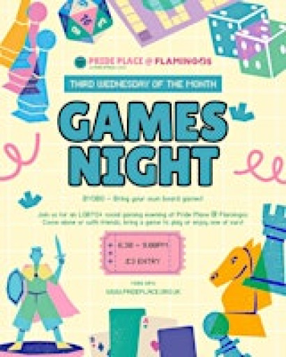 LGBTQIA+ Board Games Night