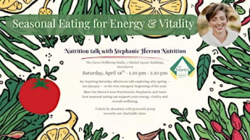 Seasonal Eating for Energy & Vitality - Nutrition Talk