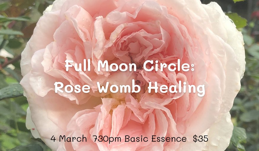 Full Moon Circle: Rose Womb Healing