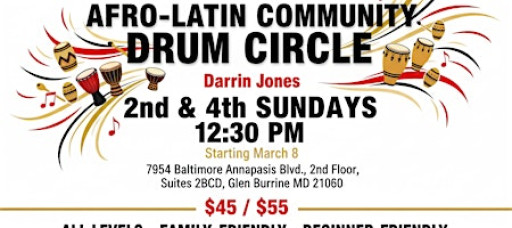 Afro-Latin Community Drum Circle - 2nd & 4th Sundays