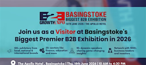 Basingstoke B2B Growth Expo 2026 | Book Your Visitor Ticket At B2B Show