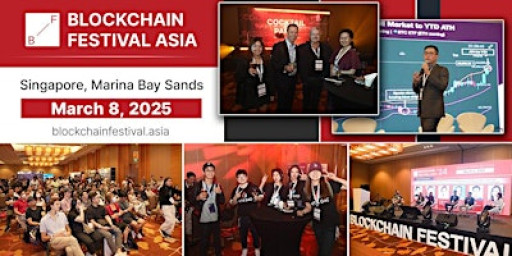Blockchain Festival 2026 - Singapore Event, 27 MARCH (BUSINESS)