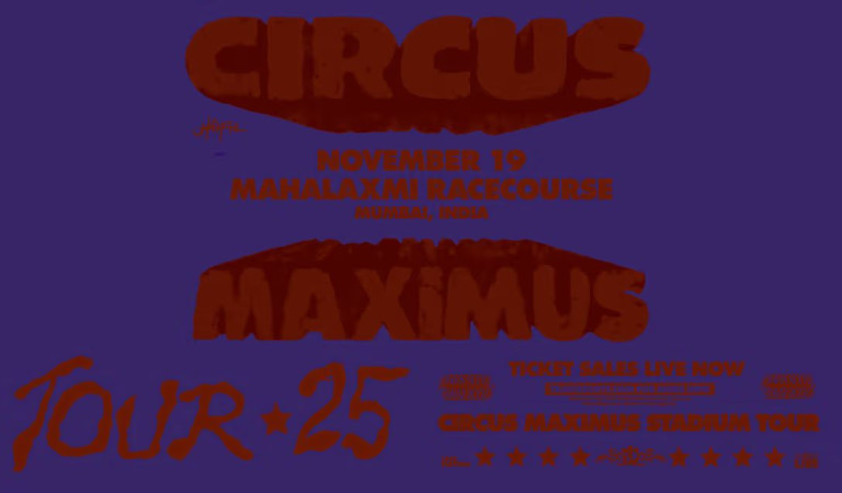 Travis Scott India Tour - Circus Maximus Mumbai